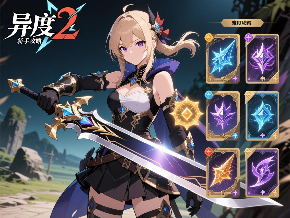 《异度之刃2》新手攻略：难度调整与稀有异刃抽卡