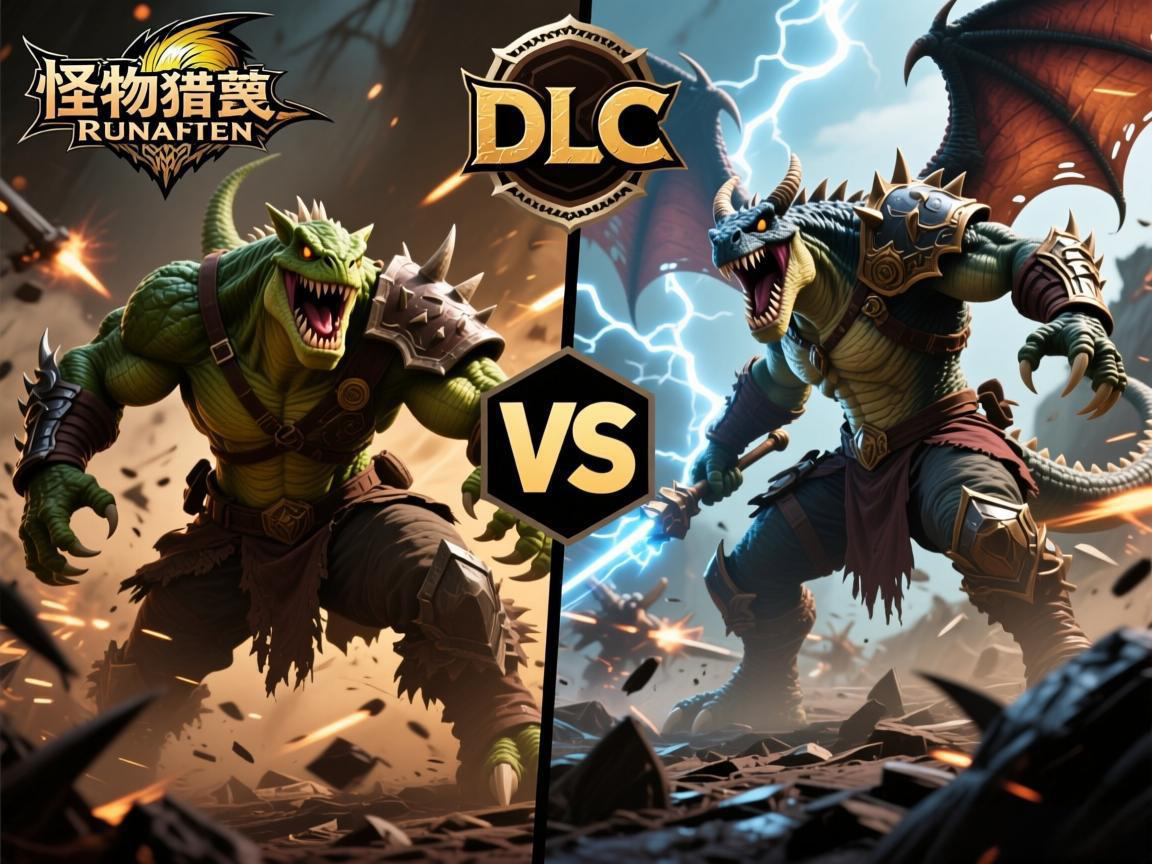 《怪物猎人》两作对比：DLC与战斗体验推荐