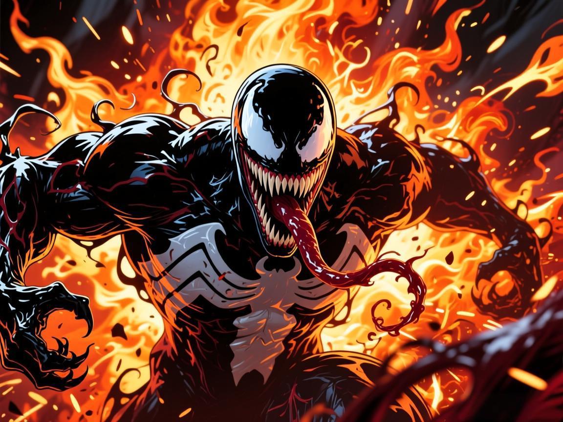 我是毒液抽象风爆火全网