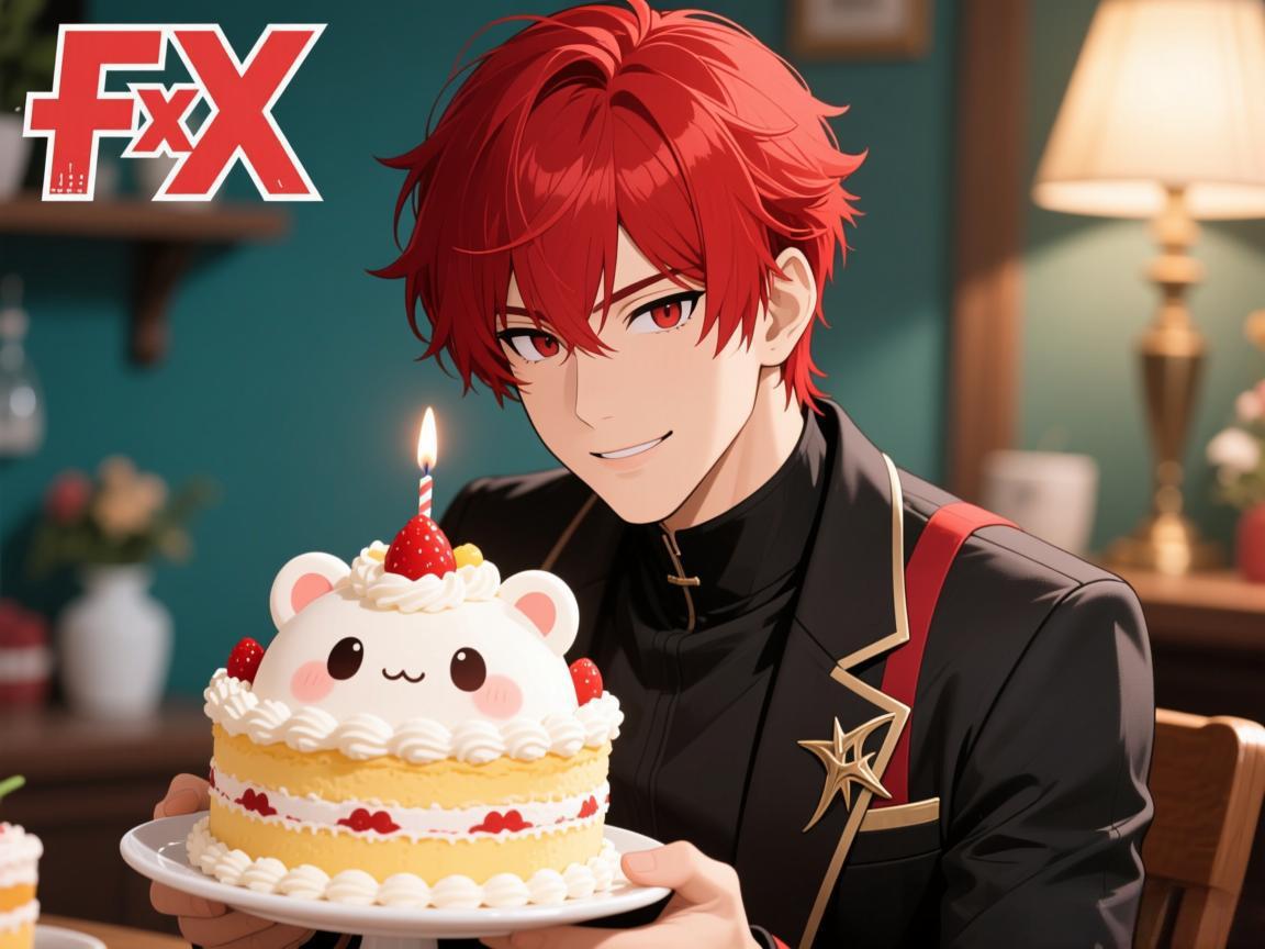 P5X男主红发呆萌小蛋糕