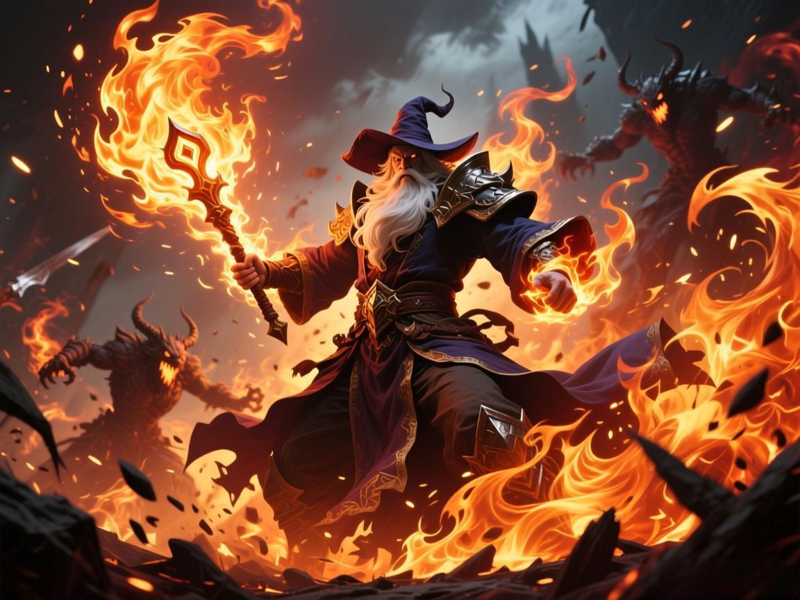 火焰法师：爆发与群伤的极致演绎