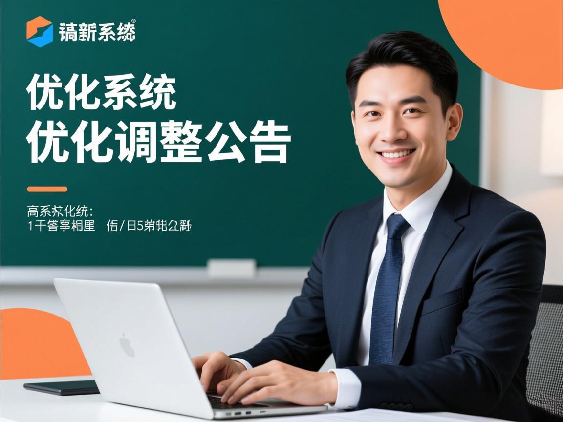 名师系统优化调整公告