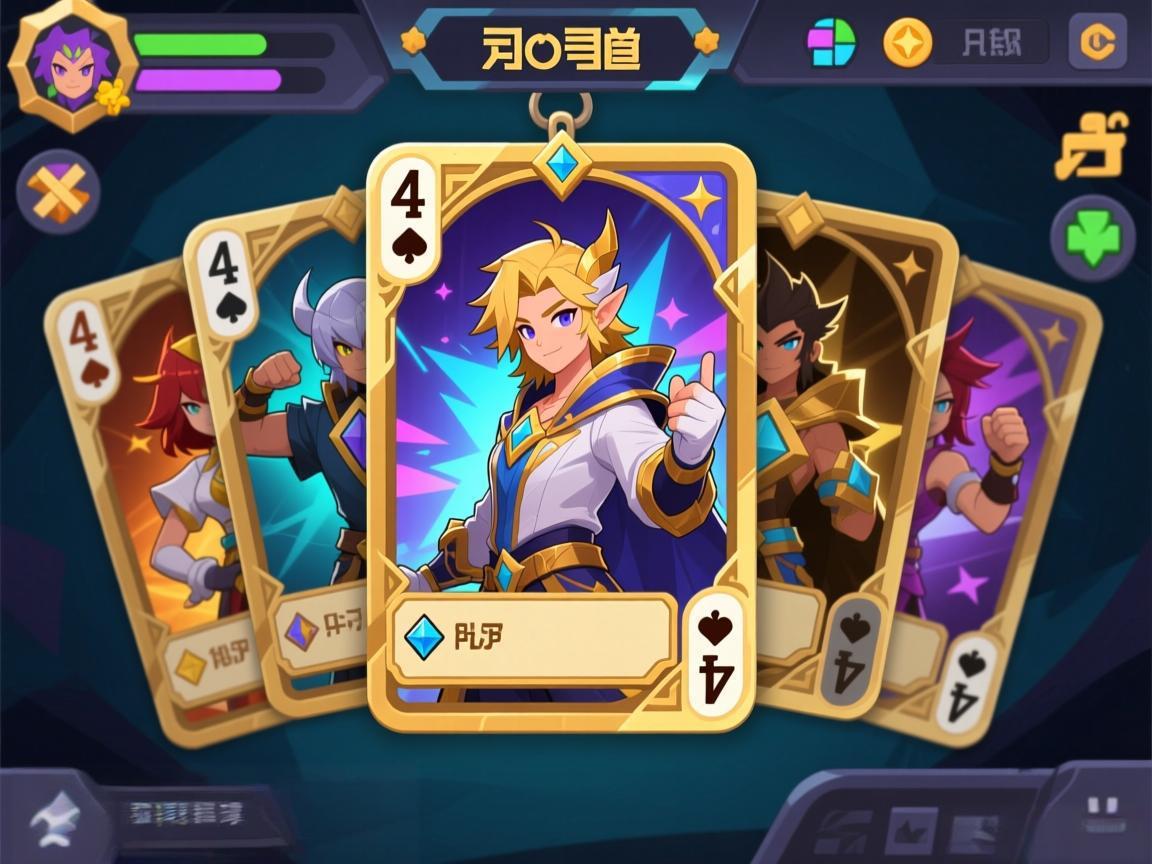 阿米亚赞歌卡牌挂机玩法解析