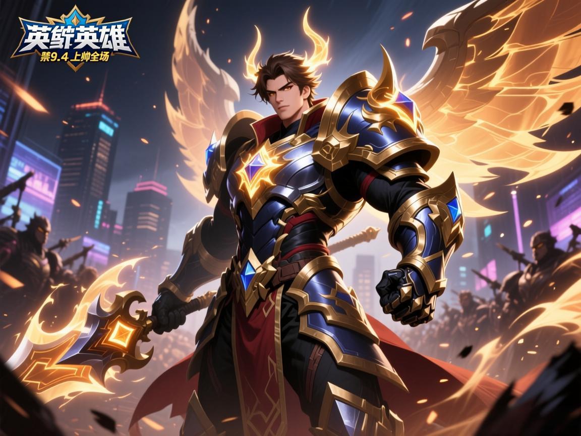 新英雄于禁9.4上线帅炸全场