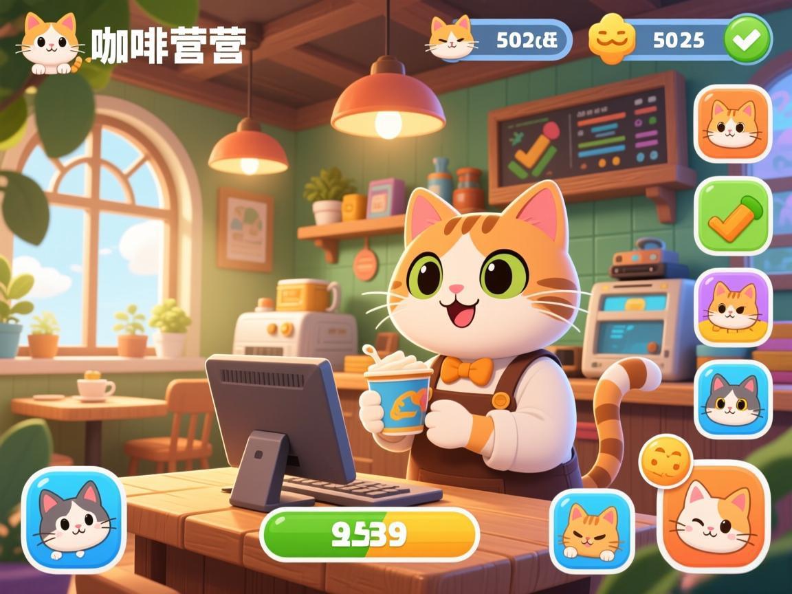 猫咖经营+三消玩法新游推荐