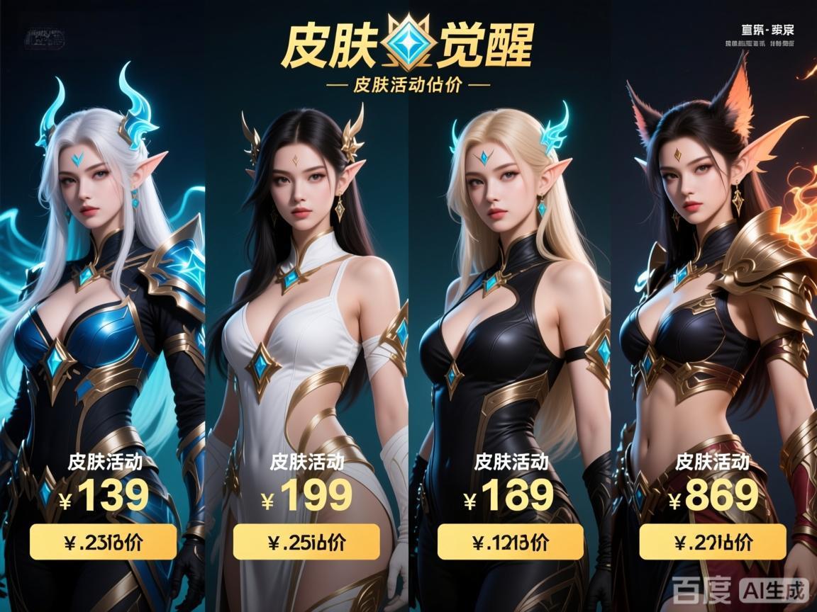 四款觉醒皮肤活动预估价格