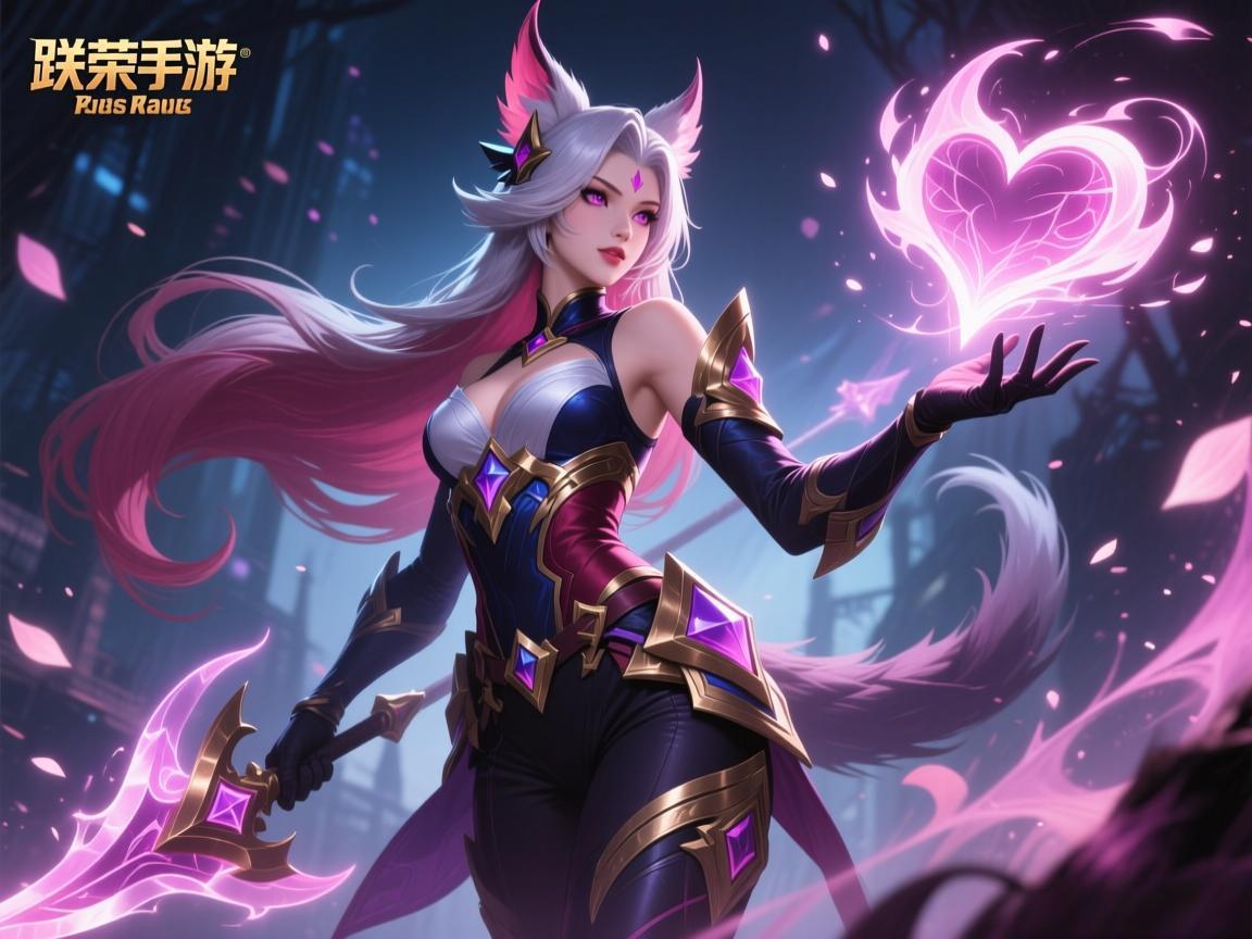 联盟手游卡莎七夕皮肤特效抢先看