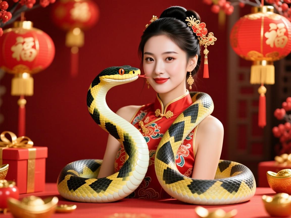 蛇年春节皮肤美翻了