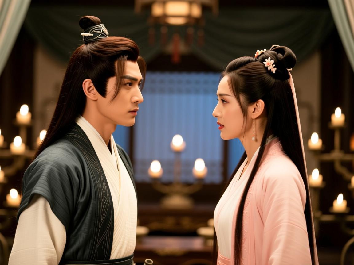 丁敏君与周芷若的恩怨对决