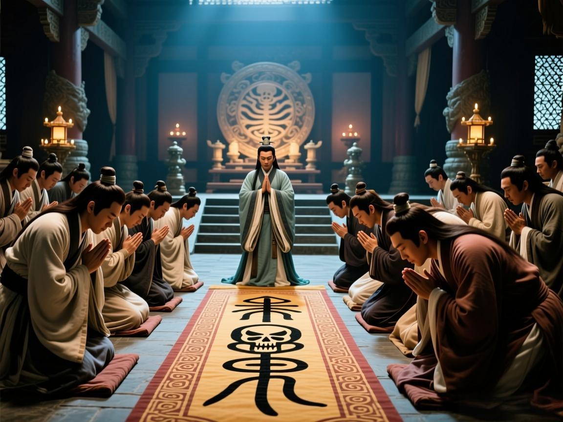 虚竹智解生死符，众人跪拜求饶