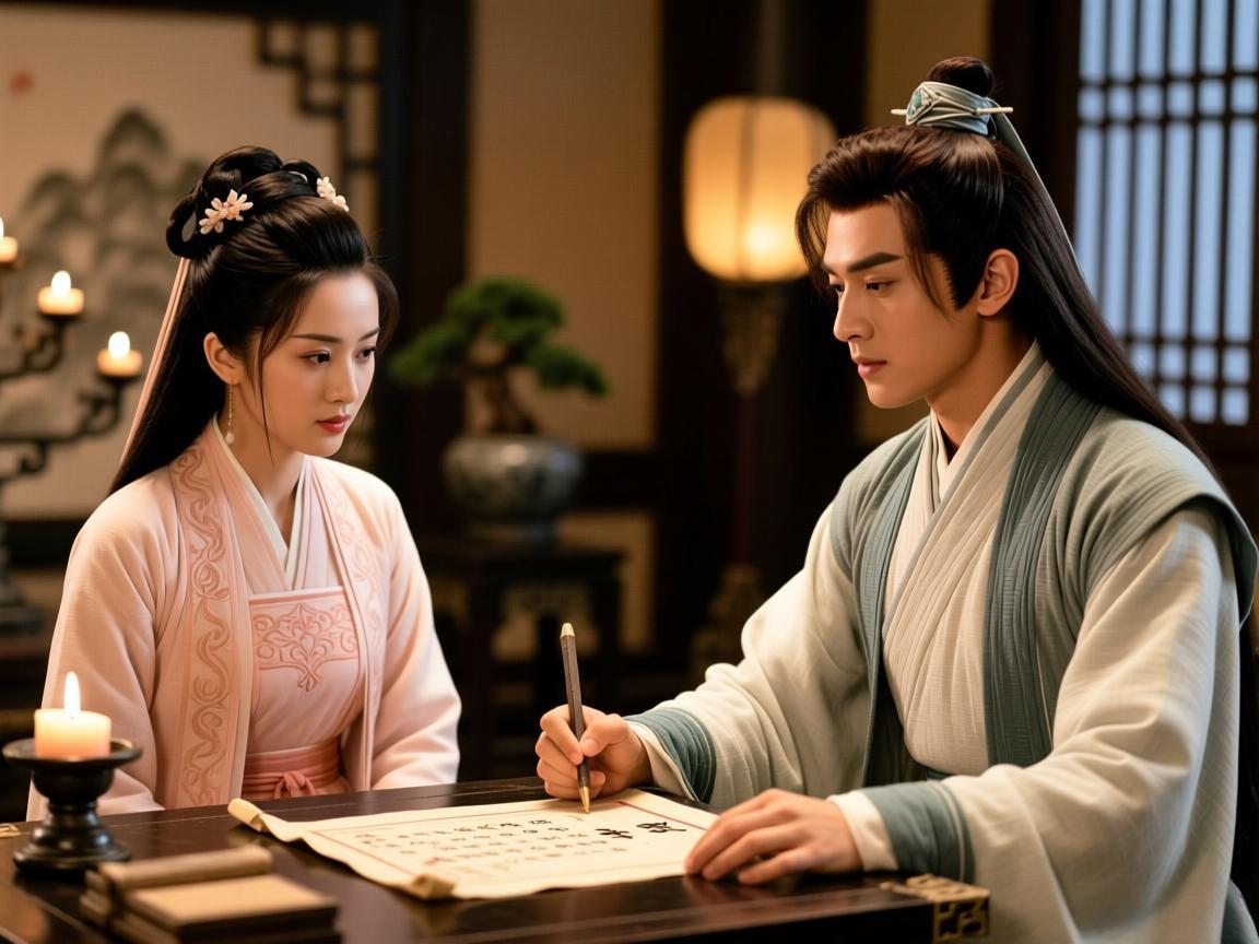 赵敏设局逼张无忌立誓