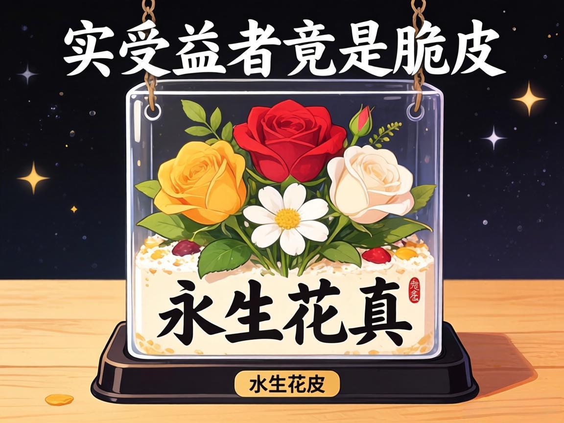 永生花真实受益者竟是脆皮