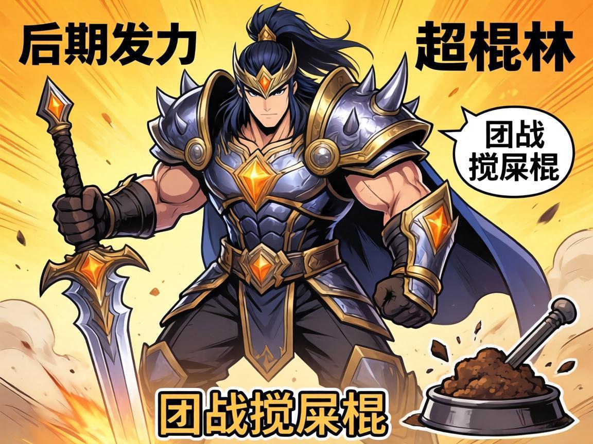新版盖伦：后期发力的团战搅屎棍