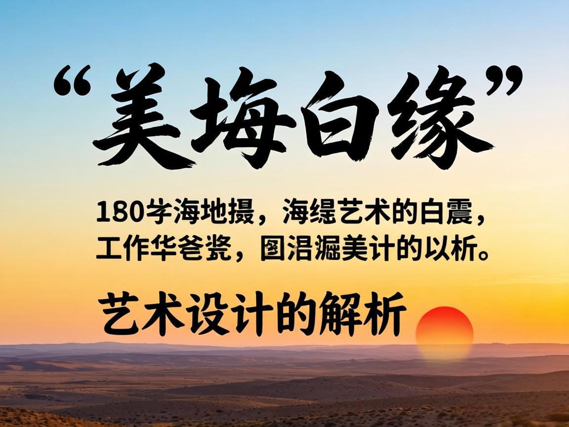 地平线美术设计解析