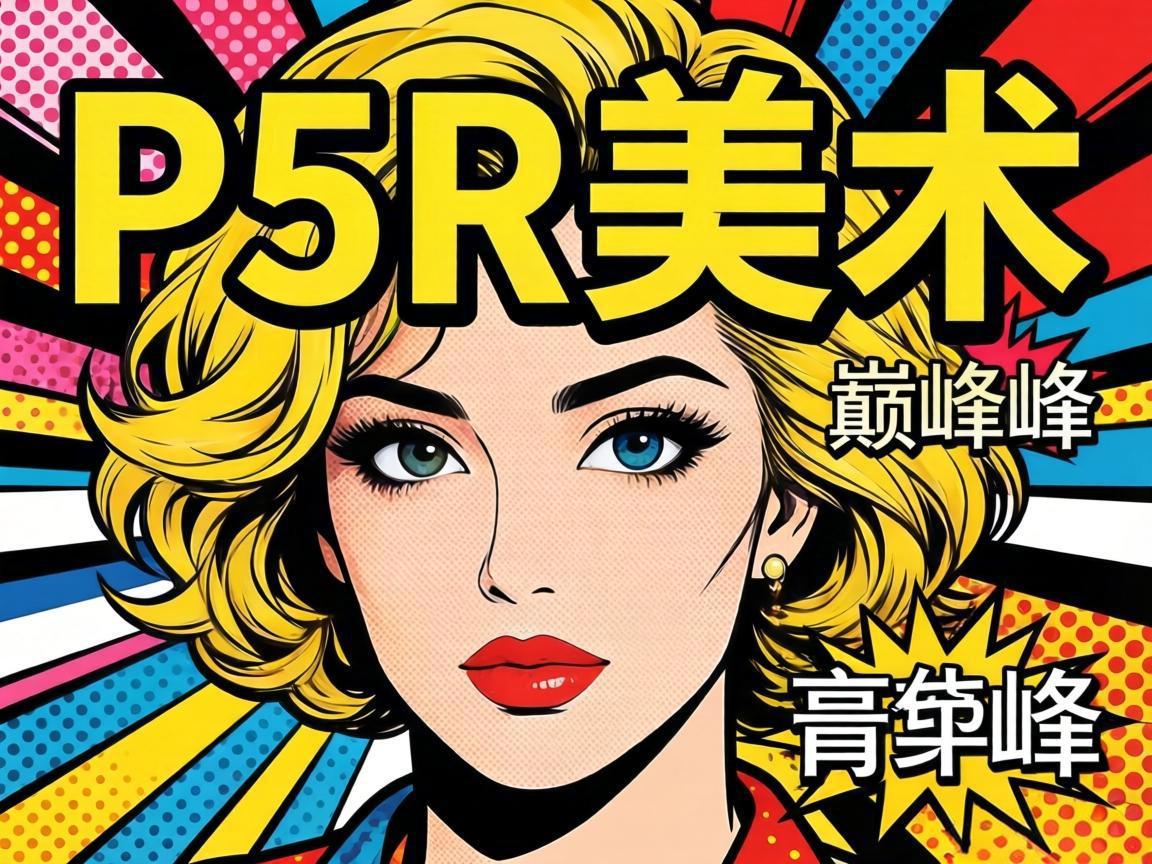 P5R美术设计：波普艺术的巅峰呈现