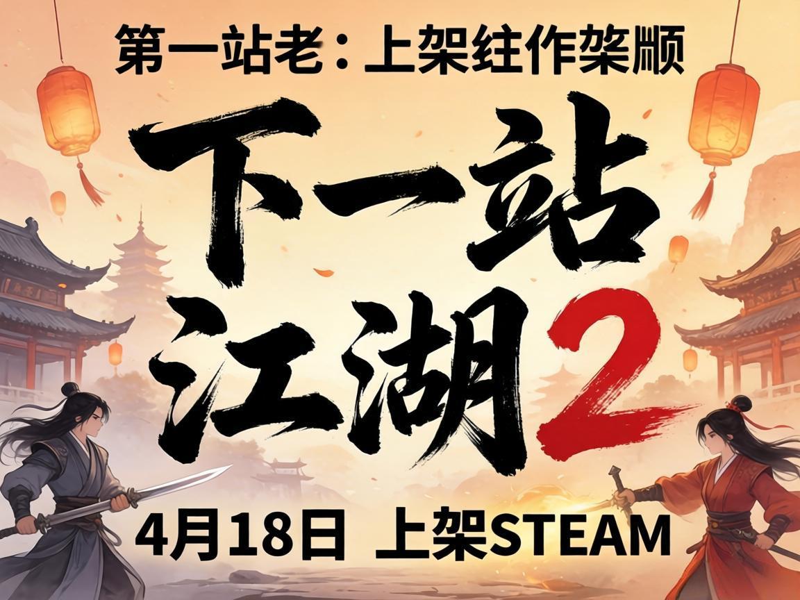 《下一站江湖2》4月18日上架Steam